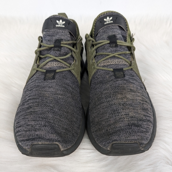 Adidas lightweight running shoes, women's size 6.5, olive - Picture 6 of 9